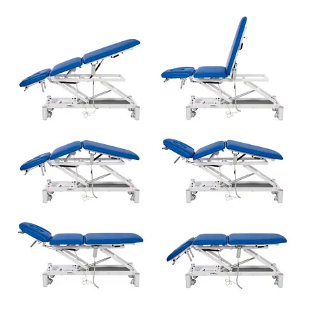 Therapieliege Smart ST5 DS Dachstellung und Radhebesystem