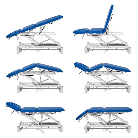 Therapieliege Smart ST5 DS Dachstellung, Radhebesystem und Rundumschaltung