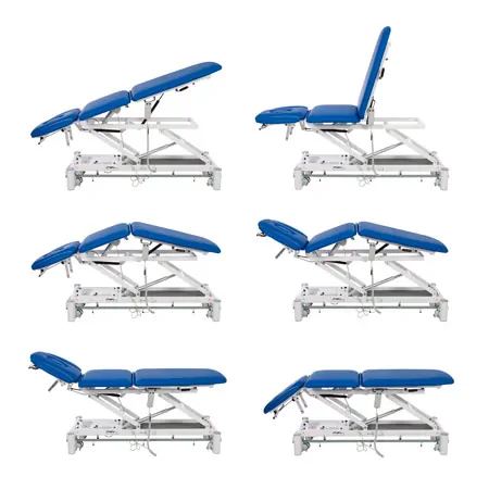 Therapieliege Smart ST5 DS Dachstellung, Radhebesystem und Rundumschaltung