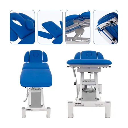 Therapieliege Smart ST5 DS Dachstellung, Radhebesystem und Rundumschaltung