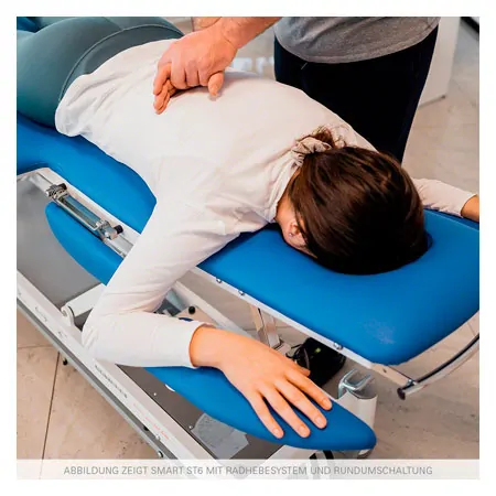 Therapieliege Smart ST6 mit Radhebesystem