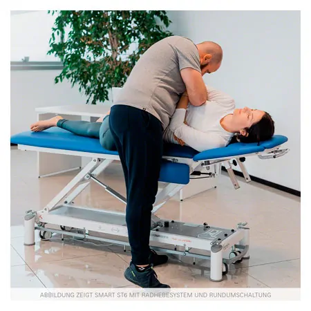 Therapieliege Smart ST6 mit Radhebesystem