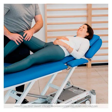 Therapieliege Smart ST6 mit Radhebesystem