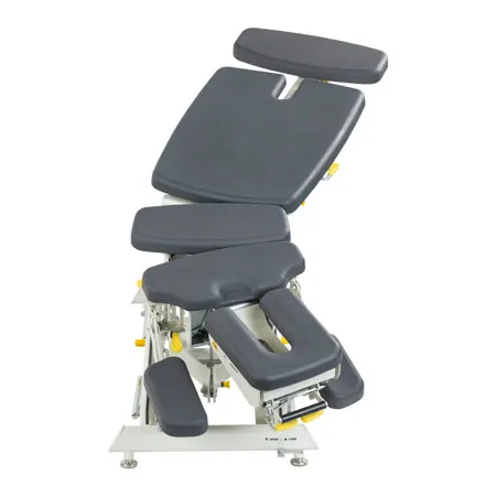 Lojer Therapieliege Manuthera Modell 242, Grauwei mit Elektroantrieb