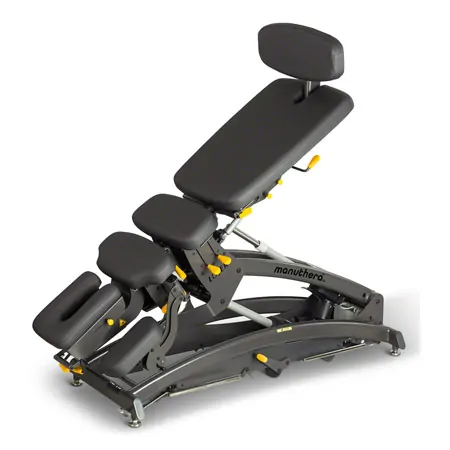  Lojer Therapieliege Manuthera Modell 242, Anthrazit mit Elektroantrieb