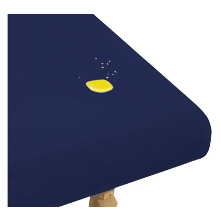 �lresistenter Liegenbezug mit PU-Beschichtung, 200x65 cm, mit Nasenschlitz