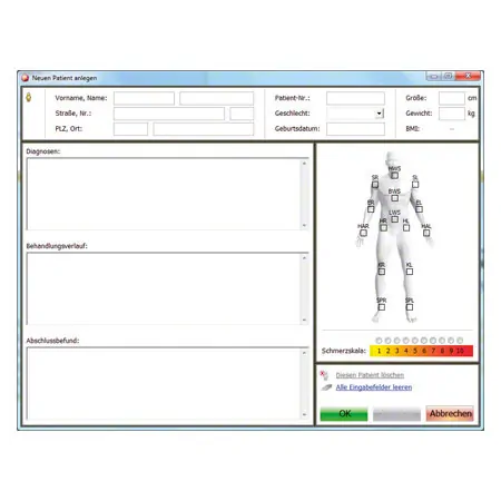 MicroSwing 6 Gesamtpaket fr Posturomed inkl. Software