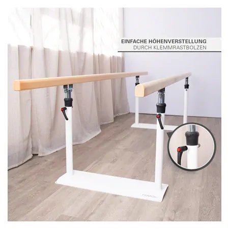 Gehbarren Standard, Holmenl�nge 3 m Holme aus Holz