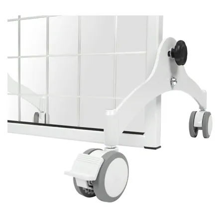 Rasterspiegel Exklusiv, HxB 150x55 cm, fahrbar