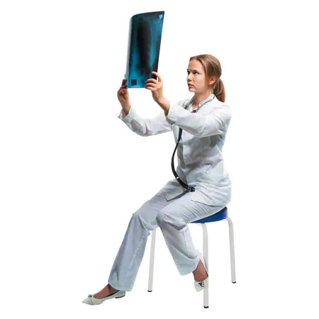 Gymnastikhocker Exklusiv mit Komfort-Polster,  38 cm