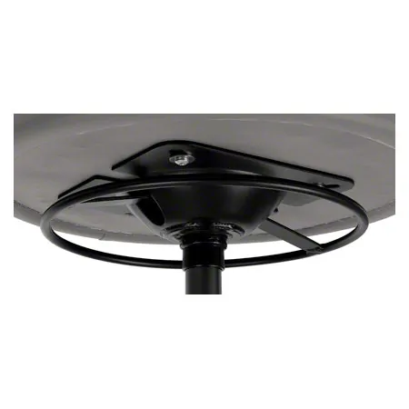 Drehhocker Exklusiv mit Komfort-Polster und Gleitern