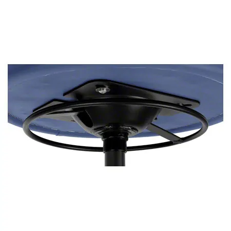 Drehhocker Exklusiv mit Komfort-Polster und Gleitern