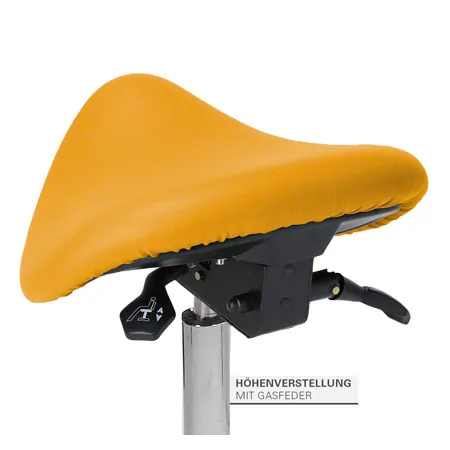 Sattelhocker mit Polster, Exklusiv mit Gleitern