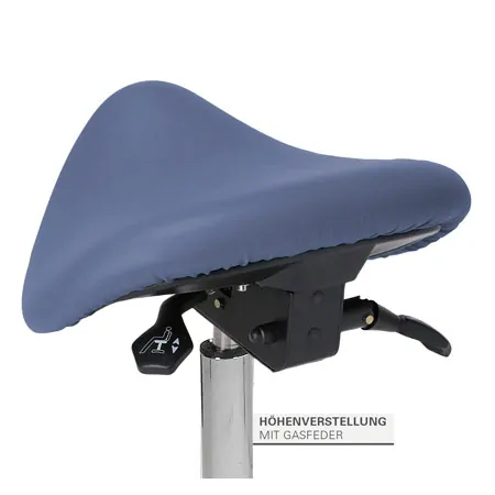 Sattelhocker mit Polster, Exklusiv mit Gleitern