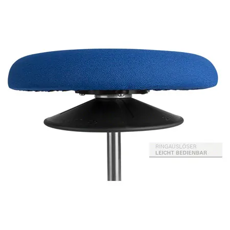 Ergo Pendelhocker Maxi,  37 cm, blau