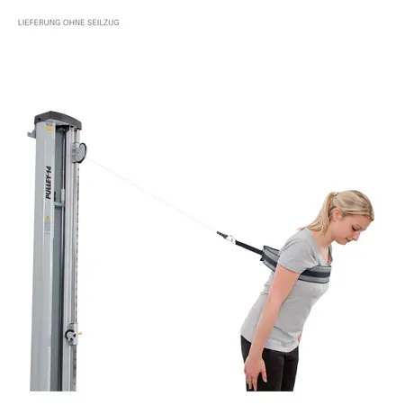 Sport-Tec Beckengurt, LxB 100x8 cm, schwarz/grau