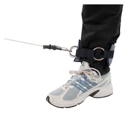 Sport-Tec Hand-/Fu�gelenkgurt, LxB 25x8 cm, schwarz/grau