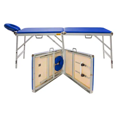 Koffermassagebank Karat inkl. Einsteck-Kopfteil, LxBxH 170/200x60x70-79 cm