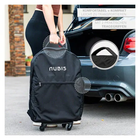 NUBIS Aufblasbare Massageliege Pro 2.0, LxBxH 190 x 75 x 58-80 cm