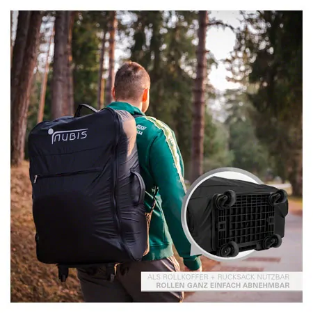 NUBIS Aufblasbare Massageliege Pro 2.0, LxBxH 190 x 75 x 58-80 cm