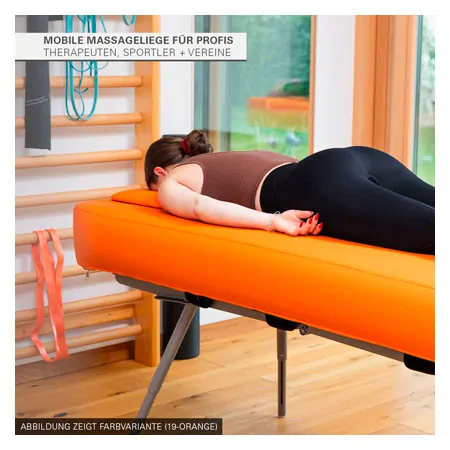 NUBIS Aufblasbare Massageliege Pro 2.0, LxBxH 190 x 75 x 58-80 cm