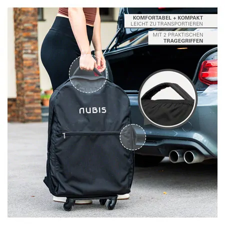 NUBIS Aufblasbare Massageliege Pro 2.0, LxBxH 190 x 75 x 58-80 cm