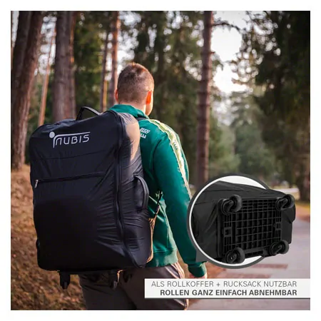 NUBIS Aufblasbare Massageliege Pro 2.0, LxBxH 190 x 75 x 58-80 cm
