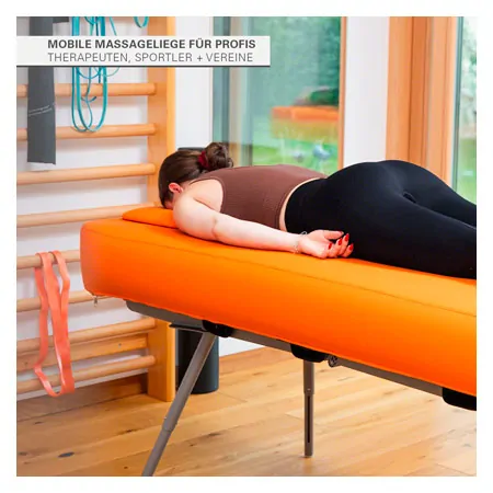 NUBIS Aufblasbare Massageliege Pro 2.0, LxBxH 190 x 75 x 58-80 cm