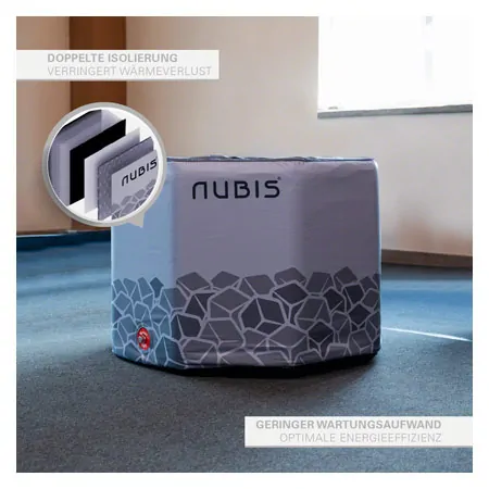 NUBIS aufblasbares Kltebecken IceBath, inkl. Pumpe und Tasche