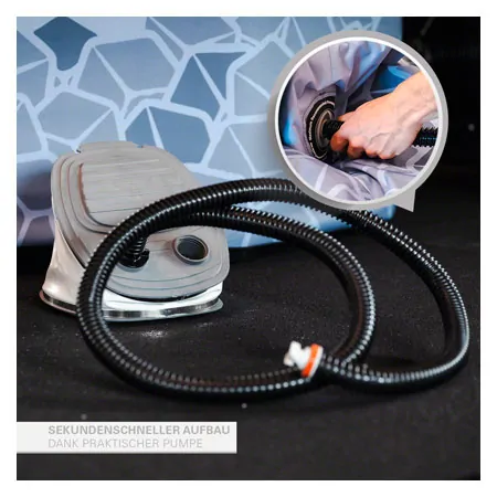 NUBIS aufblasbares Kltebecken IceBath, inkl. Pumpe und Tasche
