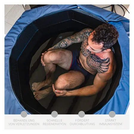 NUBIS aufblasbares Kltebecken IceBath, inkl. Pumpe und Tasche