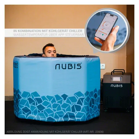 NUBIS aufblasbares Kltebecken IceBath, inkl. Pumpe und Tasche