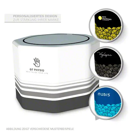 Personalisierbares Printlogo und Vollfarbdruck fr NUBIS Kltebecken IceBath