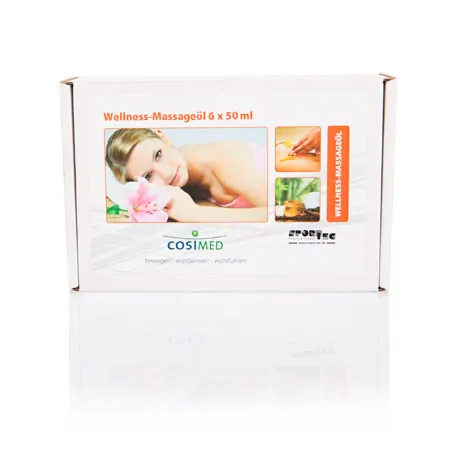 Probierset cosiMed Wellness-Massagele, 6 Flaschen  50 ml