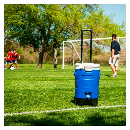 igloo Getrnkebehlter mit Zapfhahn und Rollen, Sport 5 Gallon, 18,9 l