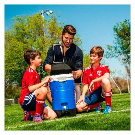 igloo Getrnkebehlter mit Zapfhahn und Rollen, Sport 5 Gallon, 18,9 l