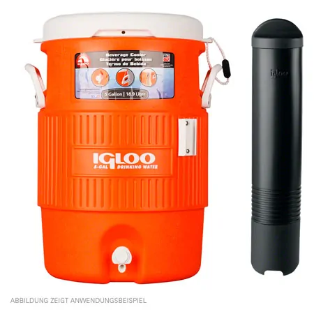 Igloo Becherhalter fr Getrnkebehlter mit Zapfhahn, 5 Gallon Seat Top 18,9 l