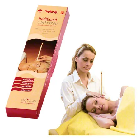 Ohrkerzen traditional, Honig-Salbei-Kamille, 3 Paar