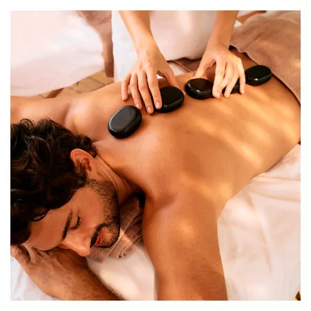 Hot Stone Steine-Set, 45-tlg.