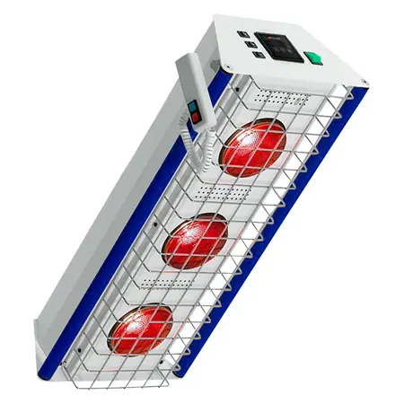 Rotlichtstrahler TGS Therm 3 Stativmodell inkl. Stativ und Dimmer