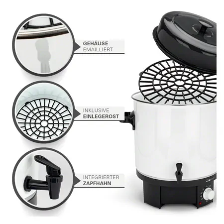 Wasserbad EKA 3338, thermostatisch, 25 Liter