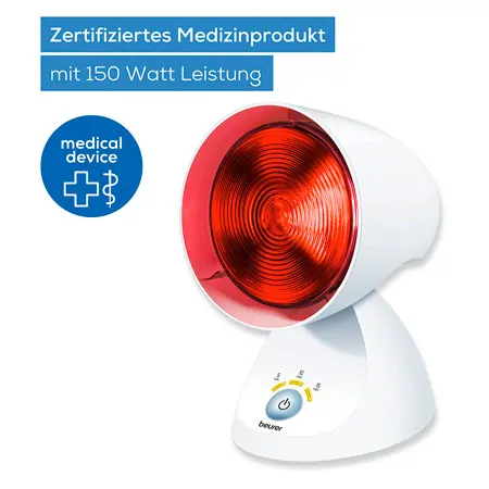 BEURER Infrarotlichtlampe IL 35 mit Zeitstop, 150 Watt