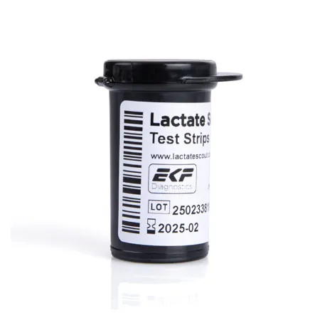 25 Teststreifen in der Spenderbox fr Lactate Scout Sport