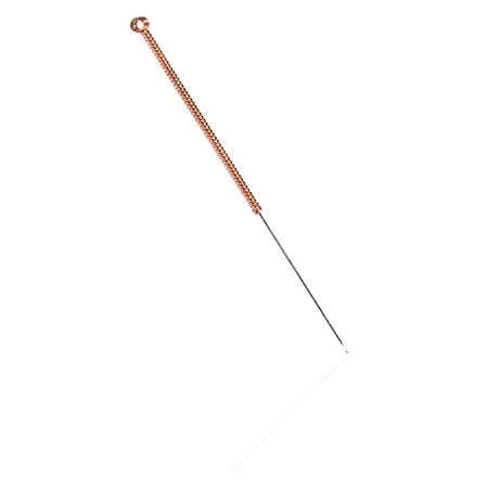 Akupunkturnadeln mit Kupferwendelgriff, 0,25x40 mm, 100 Stck