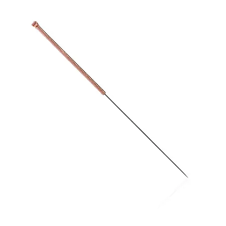 Akupunkturnadeln mit Kupferwendelgriff, 0,30x30 mm, 100 Stck