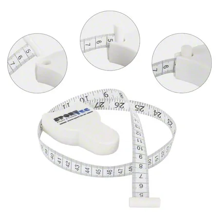Sport-Tec Umfang-Maband mit automatischem Rcklauf, 0-150 cm