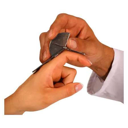 Saehan Finger-Goniometer, Schenkell�nge 9 cm, 0-180�