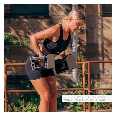 Power Block Hantel Sport EXP, 2-22,5 kg, Paar