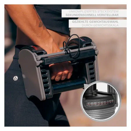 Power Block Hantel Sport EXP, 2-22,5 kg, Paar