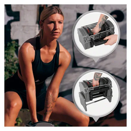 Power Block Hantel Sport EXP, 2-22,5 kg, Paar